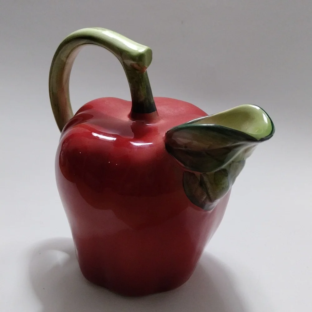 Williams Sonoma, ceramic apple jug .